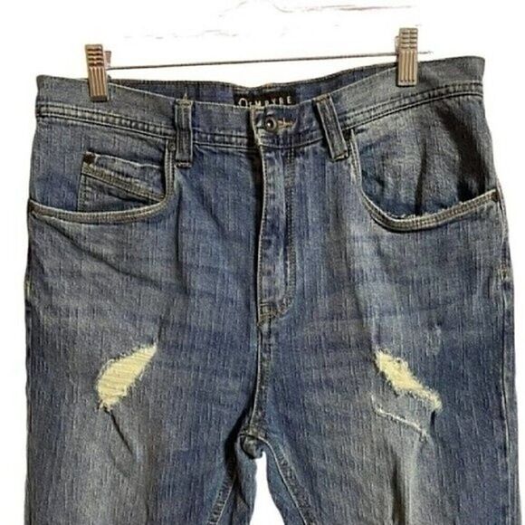 Empyre Jeans Men’s 32 Blue Verge Distressed Casual Denim Simple - Picture 2 of 7